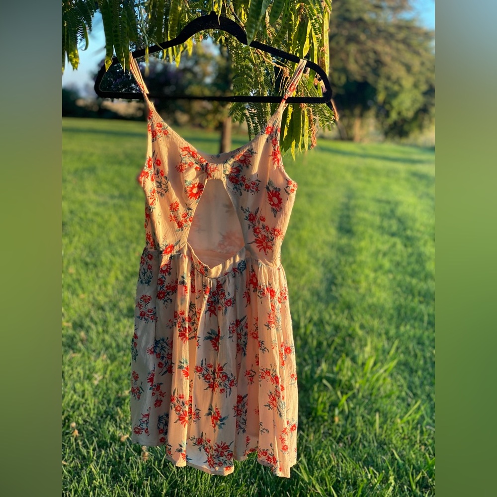 LA Hearts floral mini dress